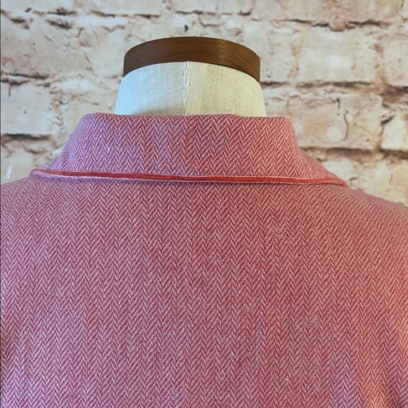 Vintage Andrew & Co pink, herringbone wool blazer - Picture 11 of 13